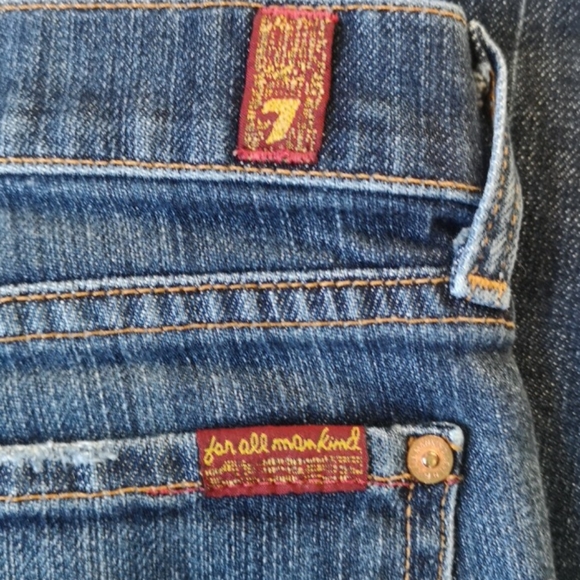 7 for all mankind Boot cut Jeans size 25 - Picture 3 of 3